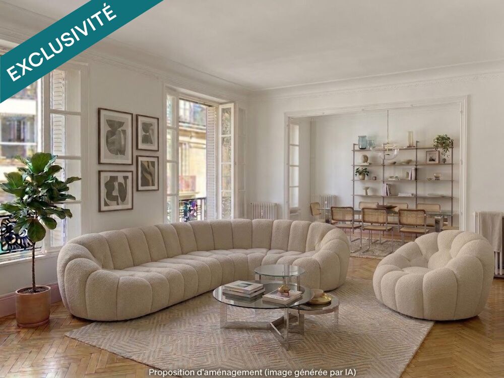 Appartement de 189 m² aux volumes exceptionnels, au coeur de la ville