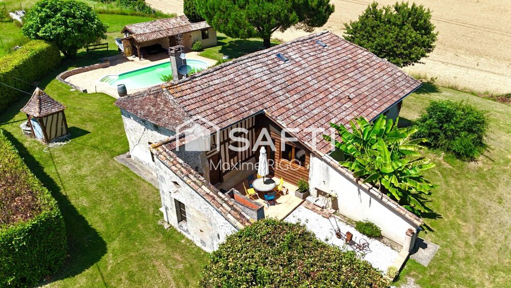 Vente Maison Charmante ferme 6 pièces avec piscine Saint-avit
