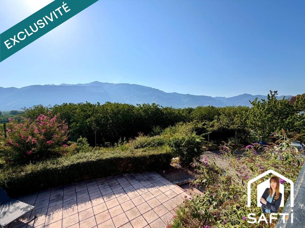 Vente Maison Maison familiale avec piscine, grand sous-sol et terrain arboré avec vue sur le Vercors Polienas