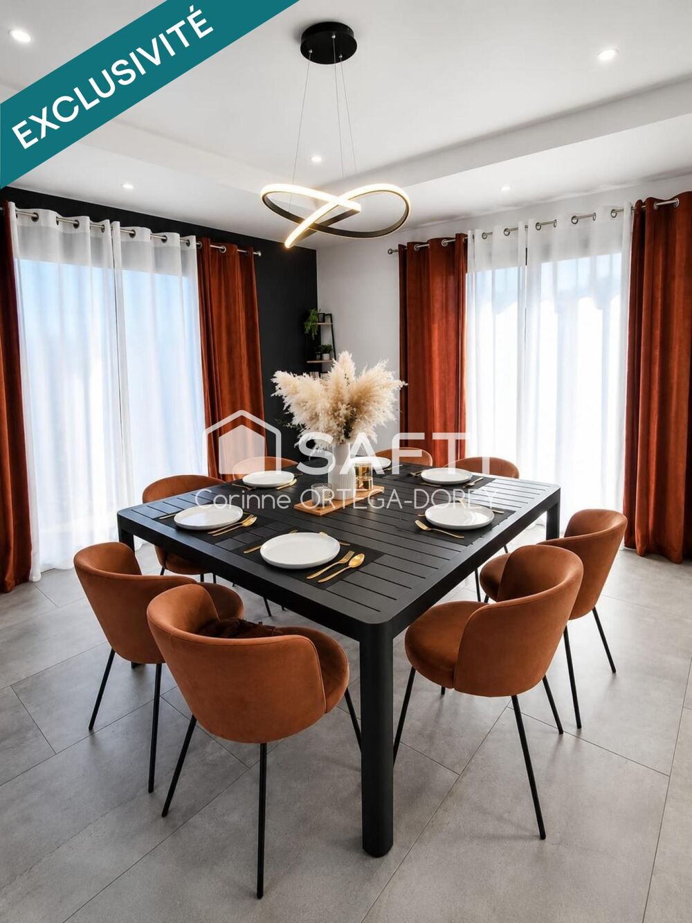 Vente Maison Villa contemporaine 4 Chambres, espace détente, garage et Piscine Vauvert