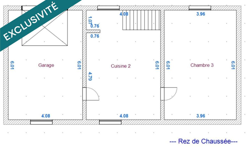 Vente Maison Maison 4 pièces proche Castelsarrasin au calme Saint-aignan