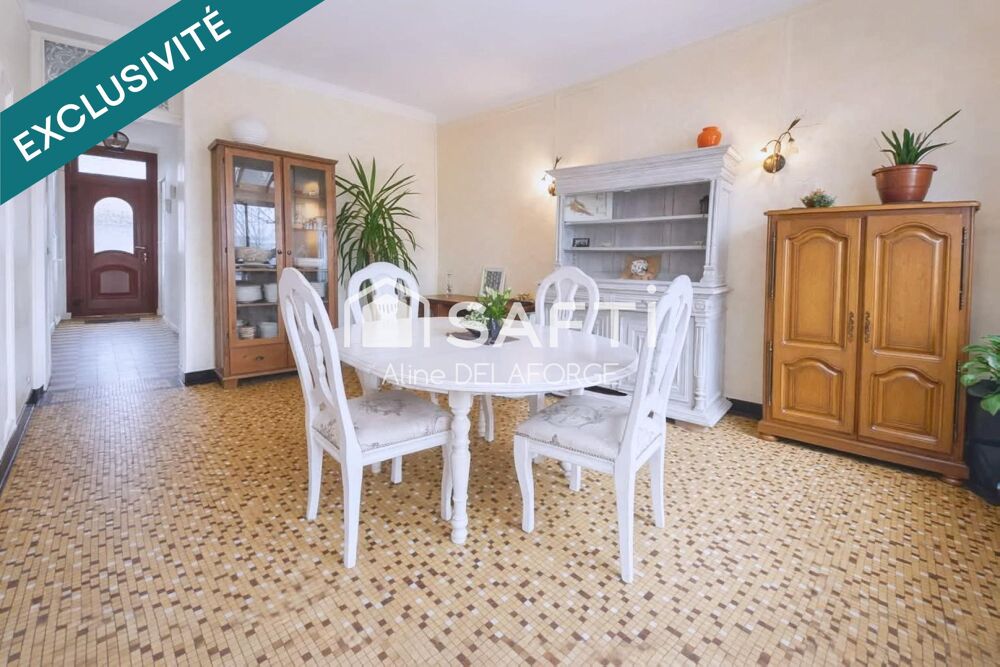Maison de ville pleine de charme avec jardin  Vie de plain-pied possible