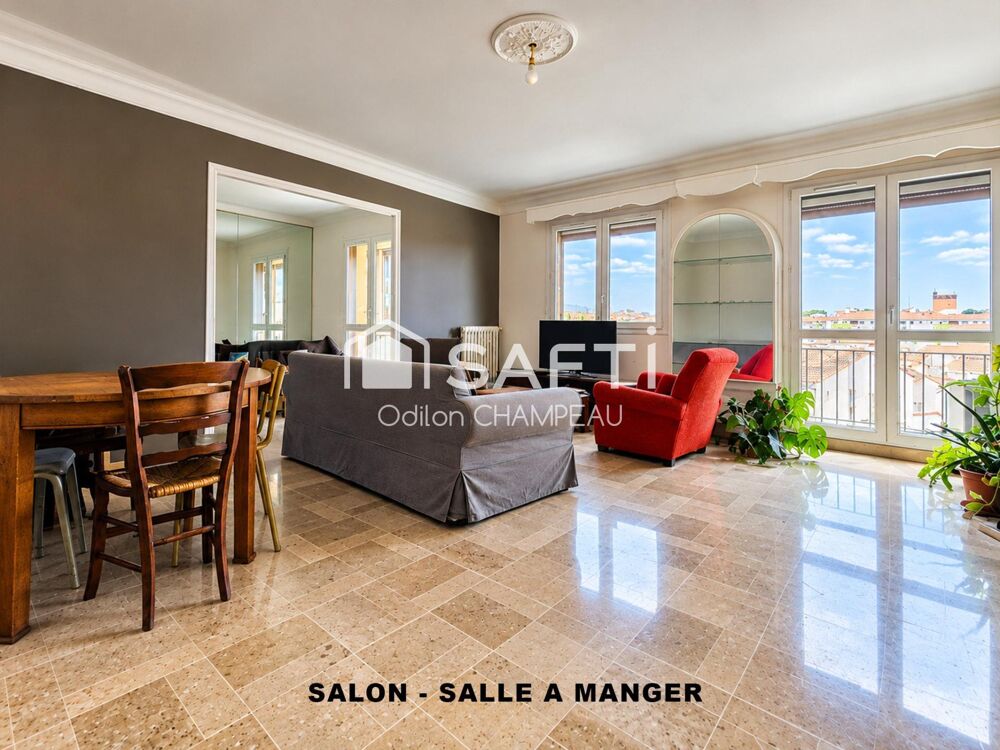 Vente Appartement APPARTEMENT T4 TRAVERSANT 93 m² + PARKING + CAVE |  SAINT-MARTIN / PERPIGNAN Perpignan