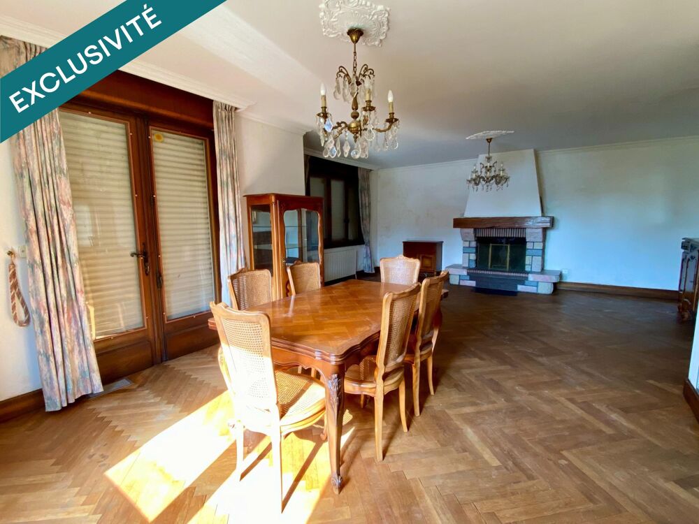 maison familiale avec terrain attenant et garage