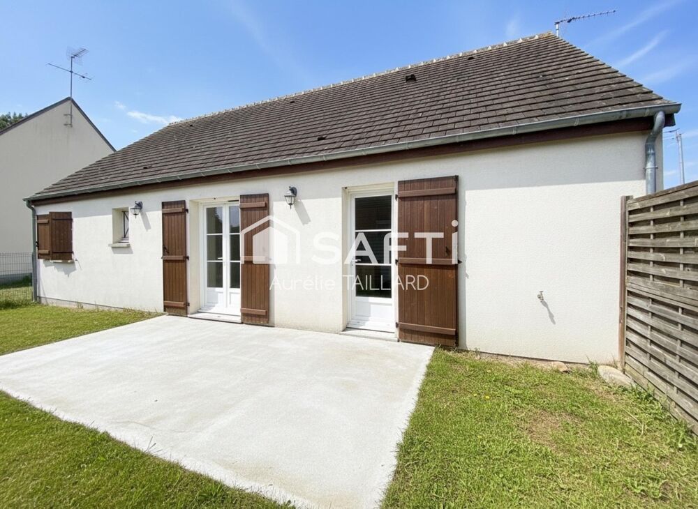 Maison pavillonnaire de plain-pied- 4 pièces- 81m²