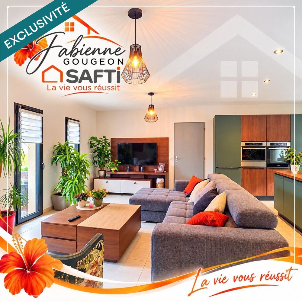 Vente Maison Un plain-pied contemporain d'exception, où élégance, qualité et confort se conjuguent à merveille. Vœuil-et-giget