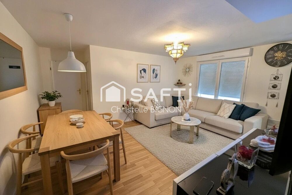 Appartement F3 vendu loué - proche gare
