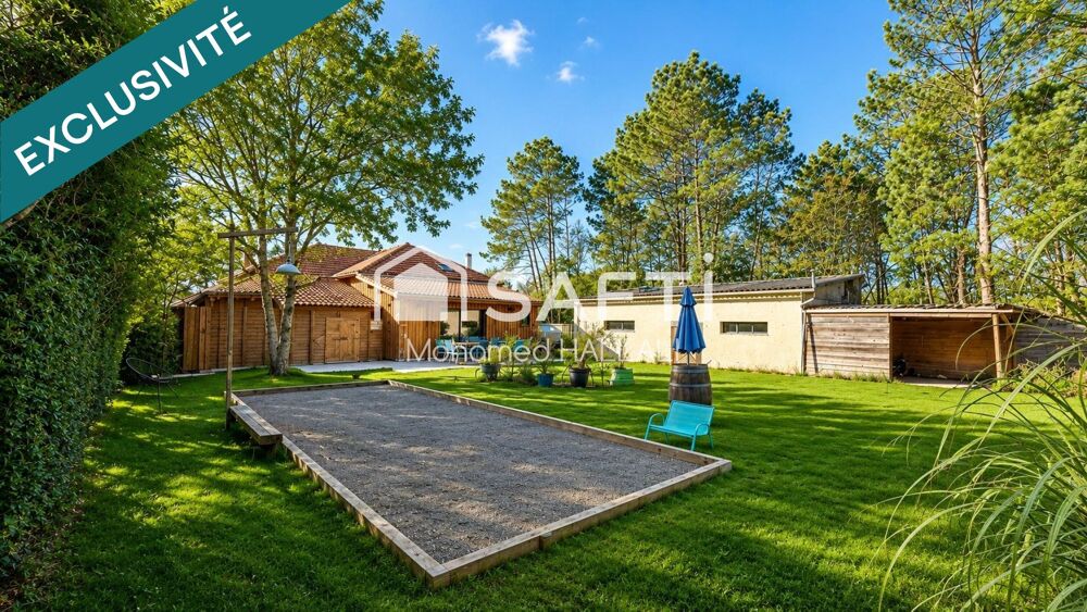 Vente Maison Proche parc d'attraction, maison 3 logements, 1200 m² Gujan-mestras