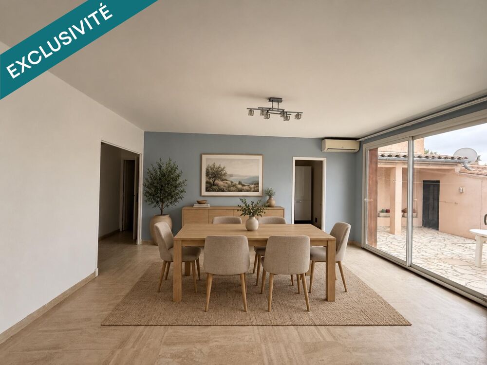 Vente Maison Prête à emménager ! Maison de plain-pied avec piscine, véranda et dépendance Villegailhenc