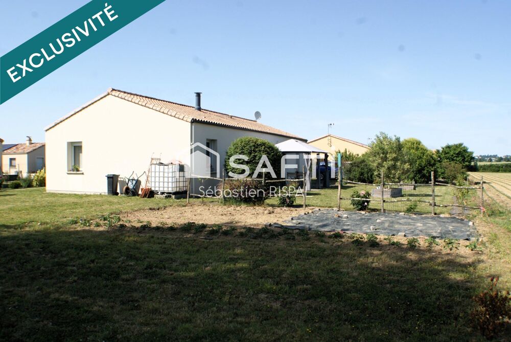Vente Maison Maison plain pied trois chambes et terrain La chataigneraie