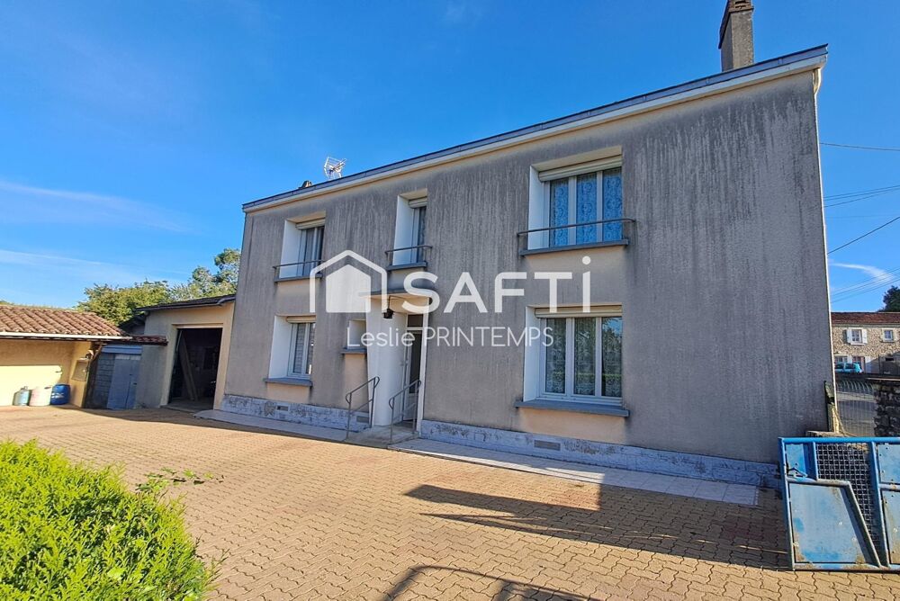 Maison 3 chambres avec ascenseur et beau terrain arboré constructible