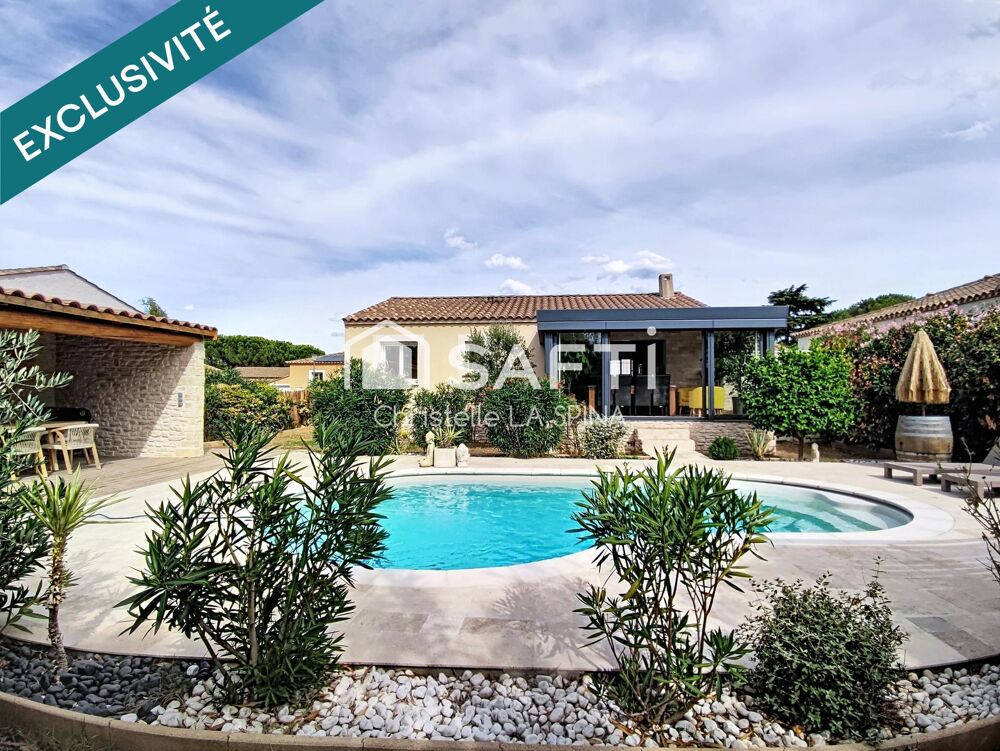 Maison récente avec piscine  Jardin sans vis-à-vis