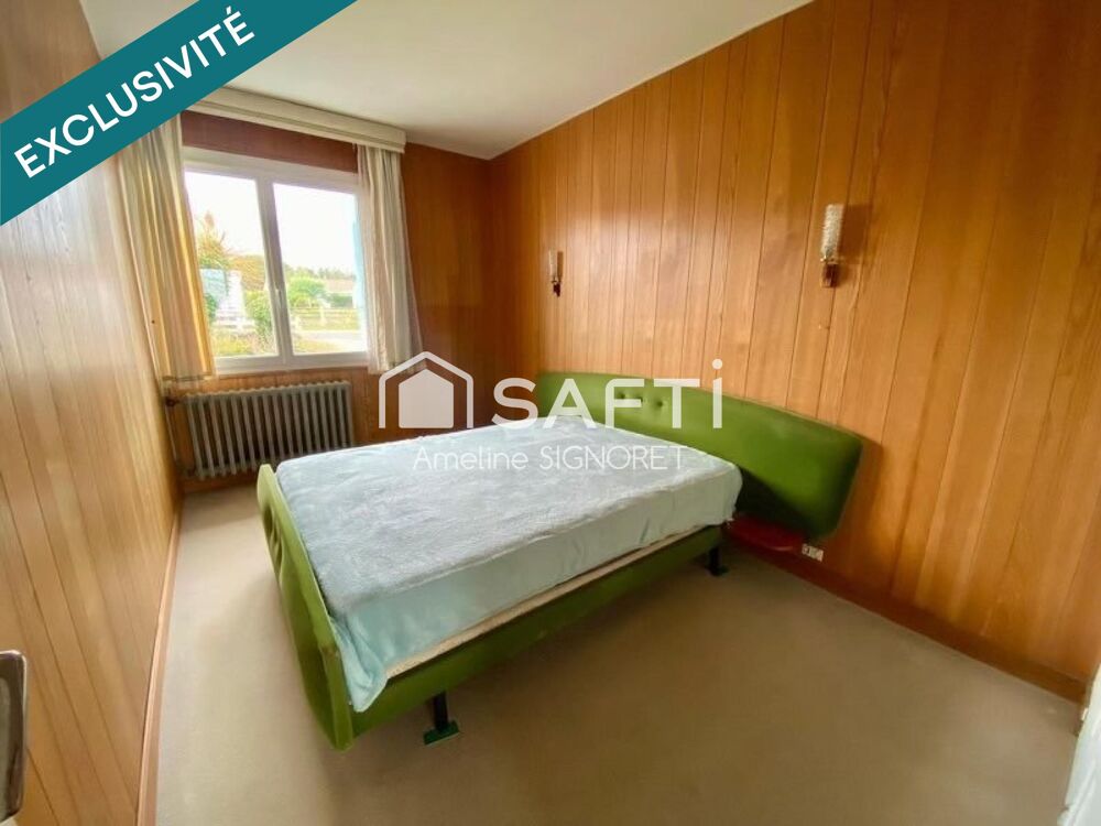Maison de plain pied, 3 chambres - Barbâtre