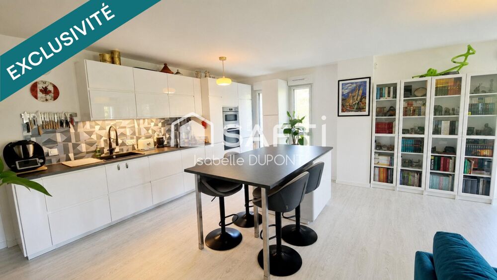 T3/T4 récent, 86 m², ascenseur, 2 balcons, 2 parkings
