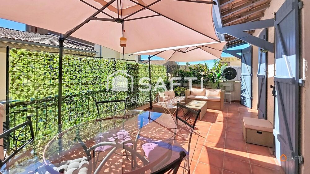 MAISON DE VILLAGE 115M² AVEC GRAND GARAGE ET TERRASSE