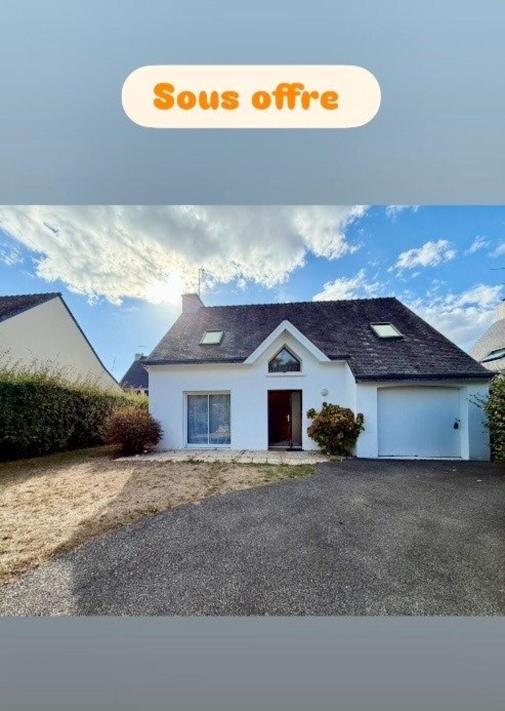 Vente Maison Larmor-Plage – Maison 4 chambres avec vie de plain-pied Larmor-plage