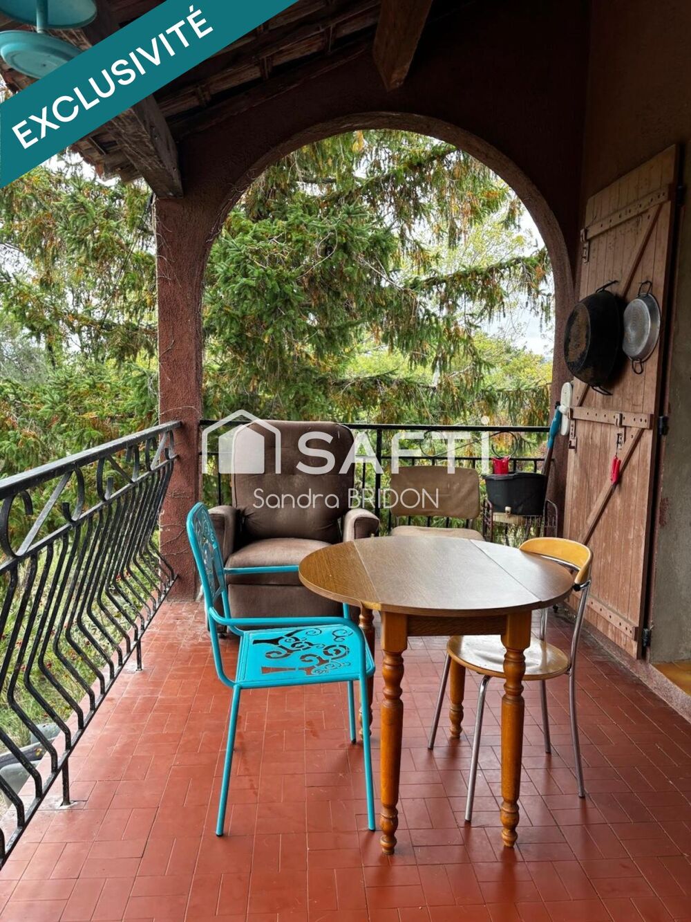 villa avec grand jardin de 7300 m²
