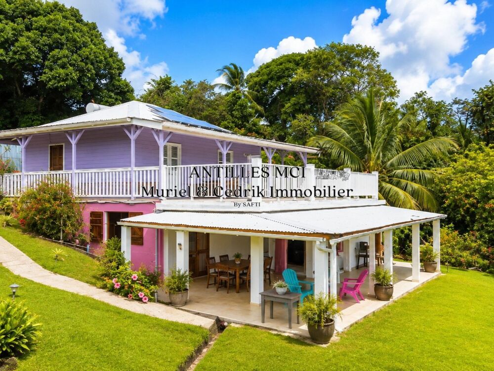 Vente Maison Villa créole rare calme avec rendement immédiat La trinite