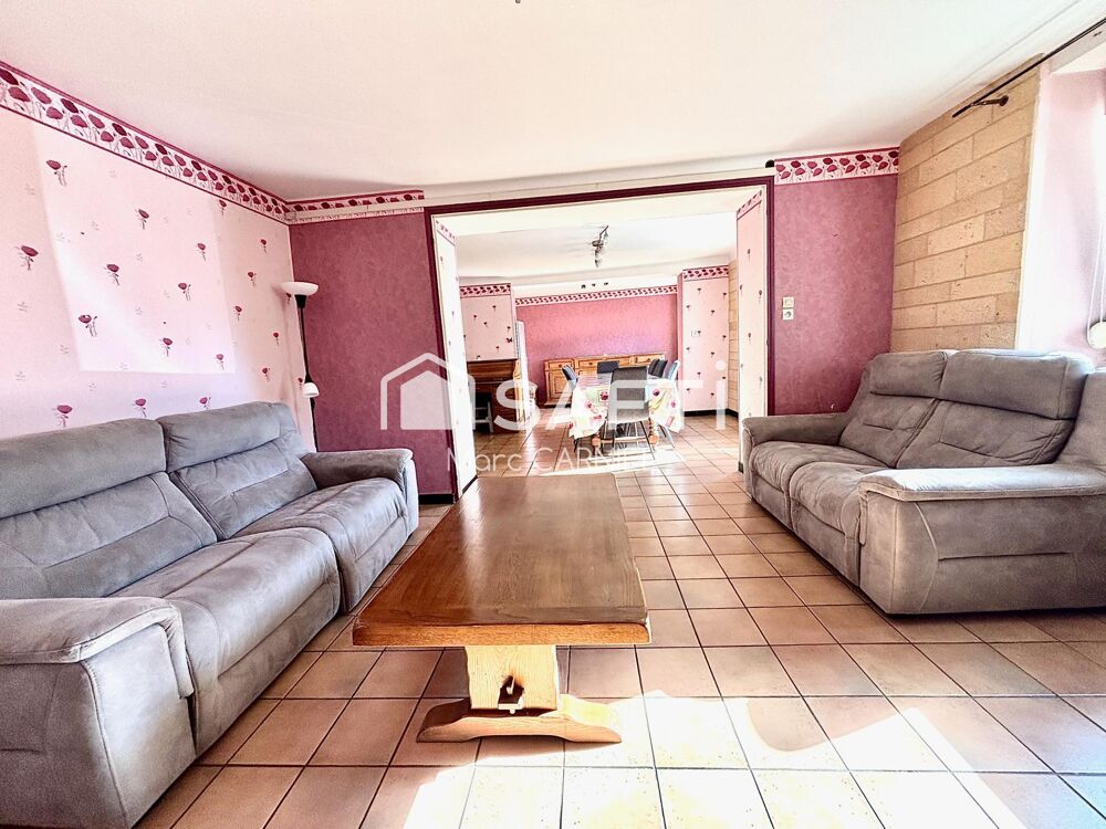 MAISON TRÈS SAINE 161m2 env. + APPART RÉNOVÉ 75m2 env.