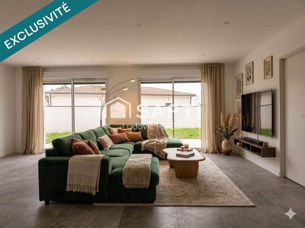Vente Maison MAISON NEUVE T4 103 M² – GARAGE – TERRAIN 300 M² – BRESSOLS (82710) Bressols