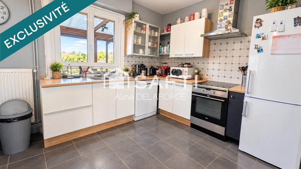 Vente Maison À VENDRE À DIVION – MAISON DE VILLE DE 110 m², 4 CHAMBRES, JARDIN, GARAGE ET PISCINE Divion