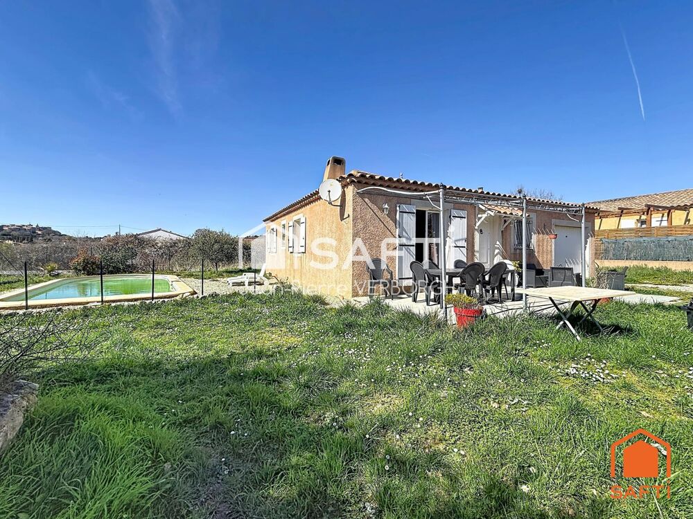 Vente Maison Villa de 97m² sur 700m² de terrain clos avec piscine Regusse