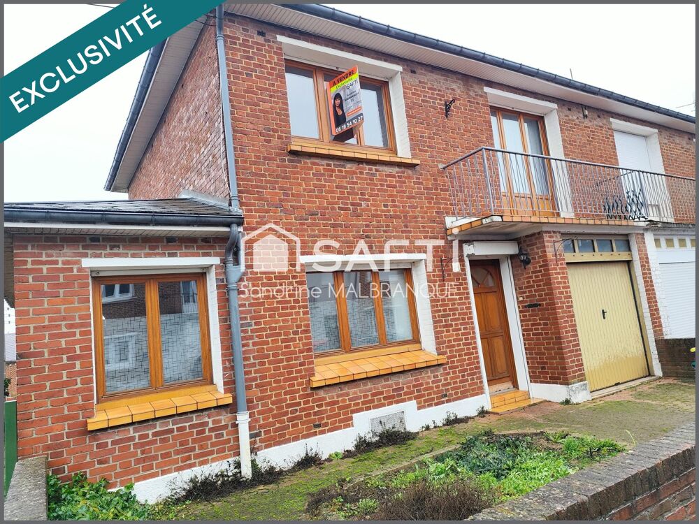 Vente Maison Maison de semi  individuelle,3 chambres, garage ,sous sol complet  et jardin Arras