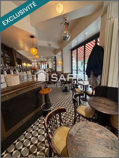   A VENDRE - LEVALLOIS CENTRE – RESTAURANT D'EXCEPTION EMPLACEMENT N°1 FACE AU MARCHÉ AVEC APPARTEMENT DE 45 M2 INCLUS DANS LE BAI 