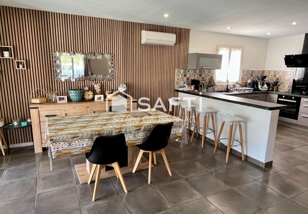 Maison St Privat des vieux, 3 chambres, garage, piscine