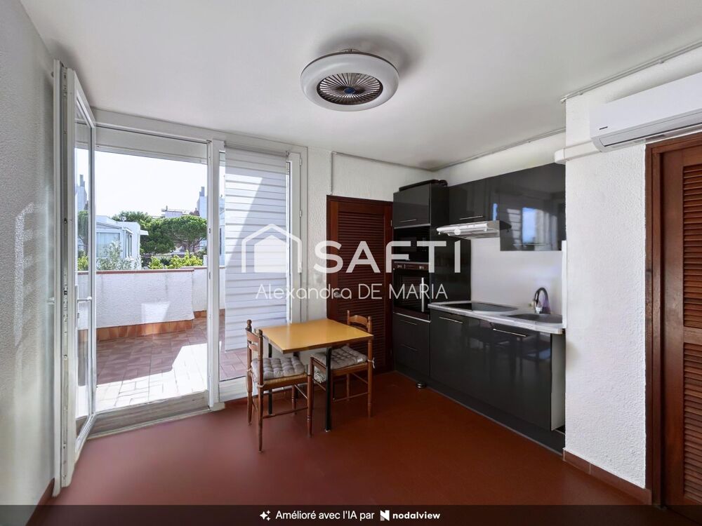 Vente Appartement APPARTEMENT CLIMATISE AVEC TERRASSE, PLAGE A 100 M Le barcares