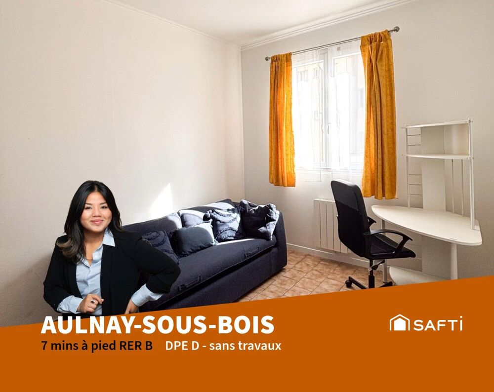 Vente Appartement 7 mins à pied RER B / 20 mins Gare du Nord Aulnay-sous-bois