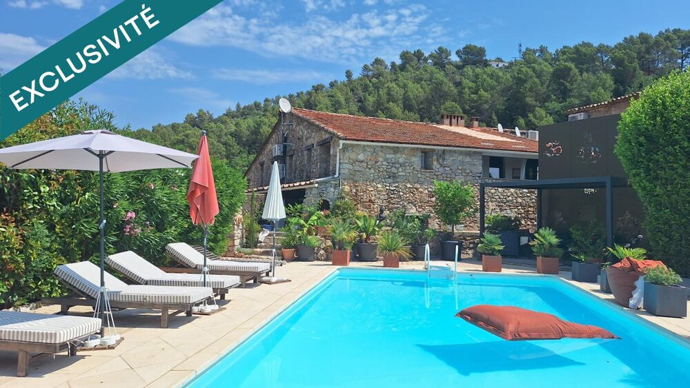 Vente Maison Authentique,bastide en pierres du XVIIIe siècle rénovée Taradeau
