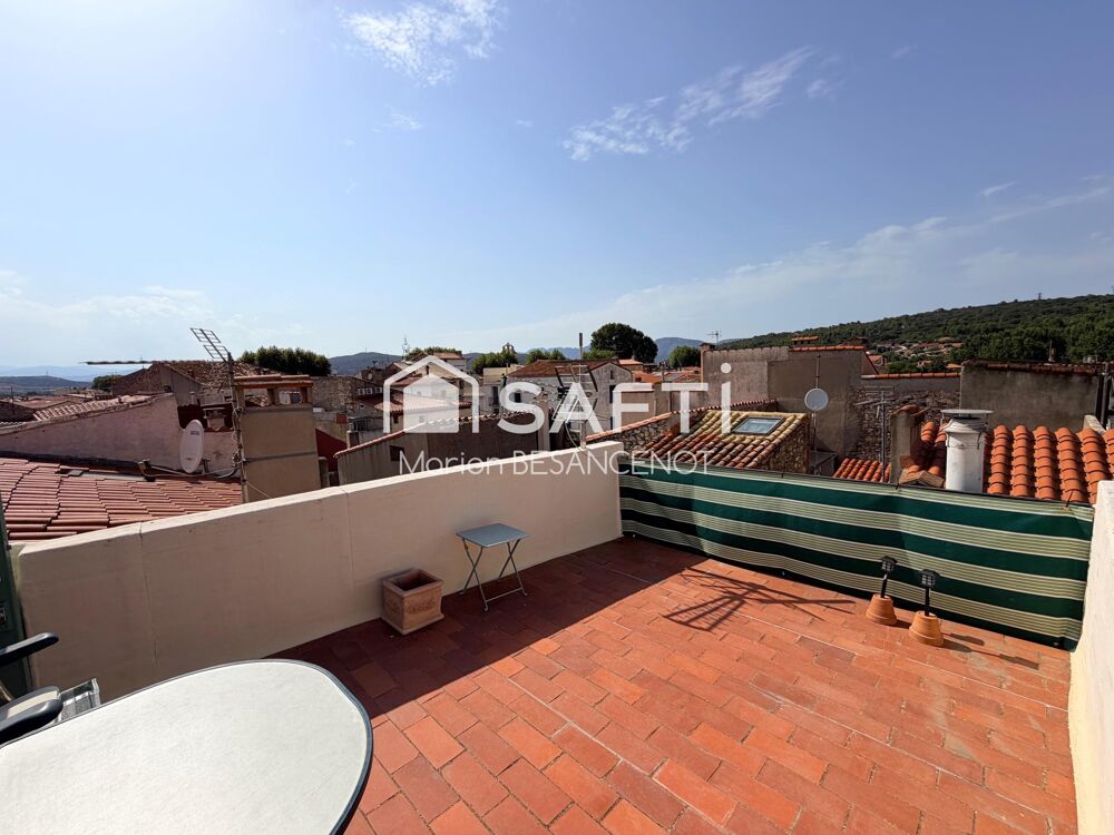 Vente Maison Maison de village avec terrasse vue panoramique Estagel