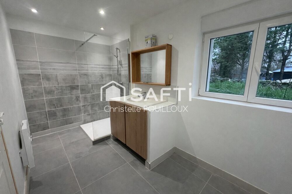 Vente Maison Maison rénovée, 3 chambres, 2 SDB, garage, jardin Brulain