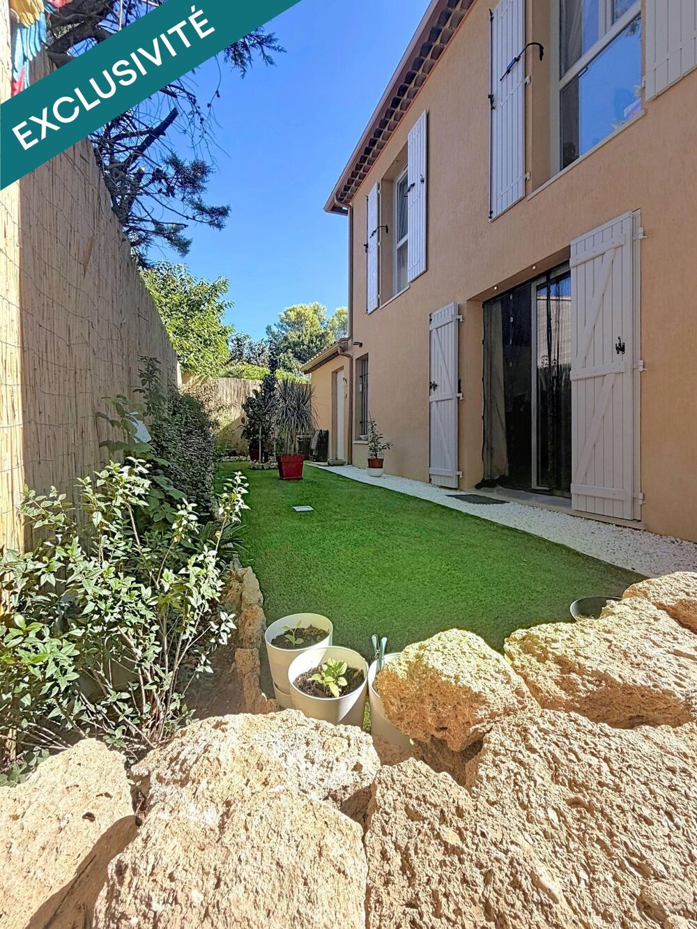 Vente Maison Saint-Cannat, villa 121m² 3ch sur terrain de 350m² Saint-cannat