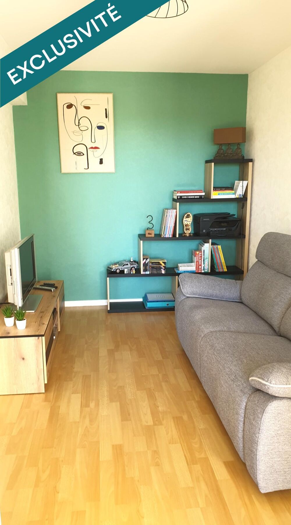 Vente Appartement F3 lumineux en excellent état avec balcon, garage, cave et séchoir – Luxeuil-les-Bains Luxeuil-les-bains