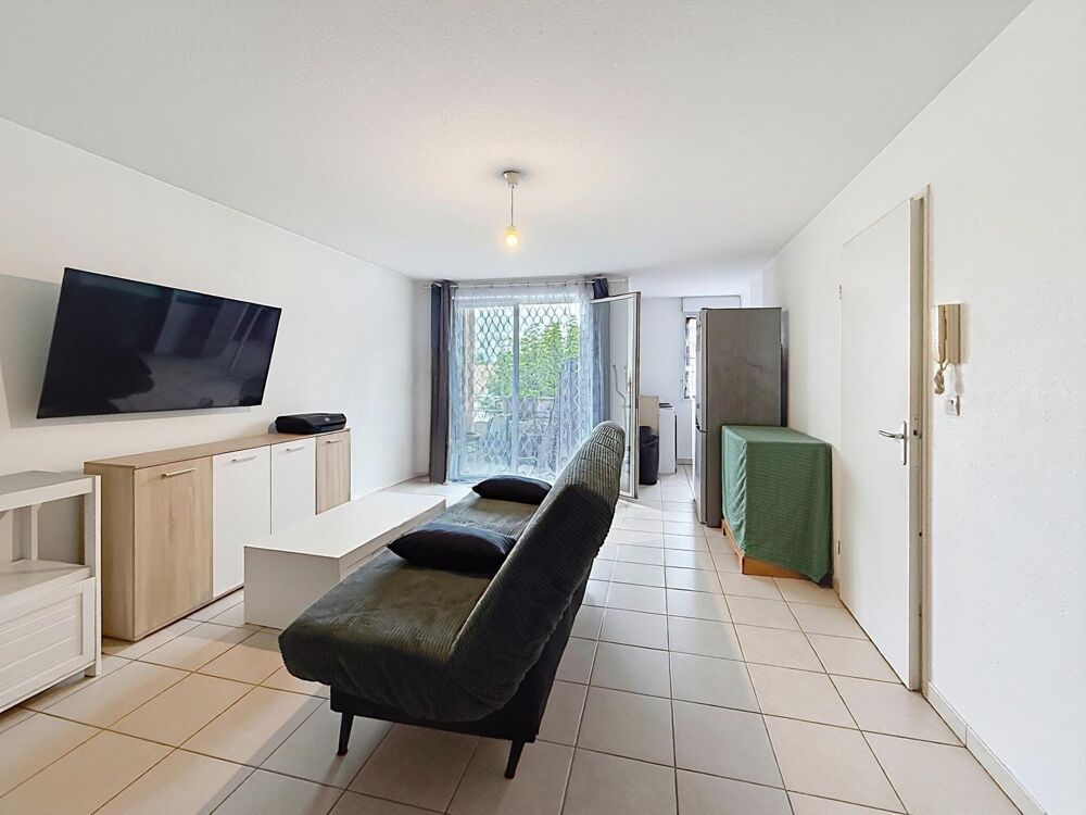Vente Appartement T2 avec balcon – Résidence sécurisée avec piscine – Vendu loué Gagnac-sur-garonne