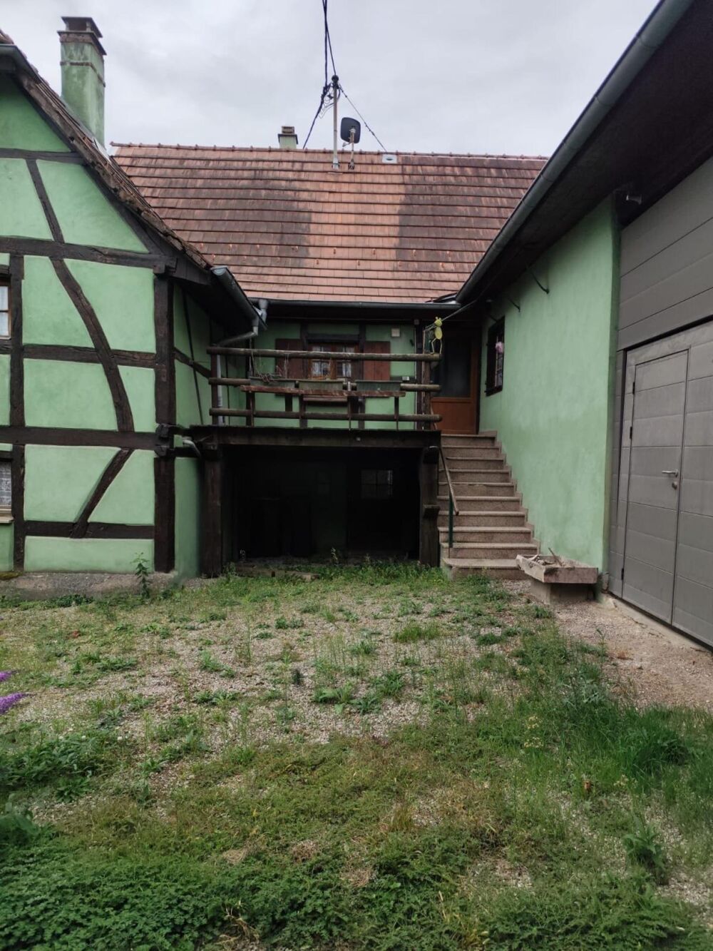 Vente Maison Bruebach grande maison alsacienne 4 chambre à rénover Bruebach