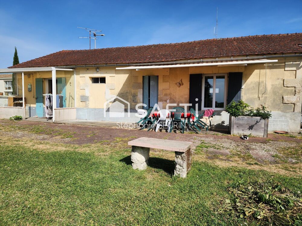 Vente Maison Maison de plain-pied avec jardin Montlieu-la-garde