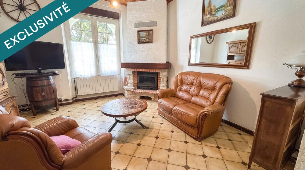 CHARMANTE MAISON SUR UN GRAND TERRAIN