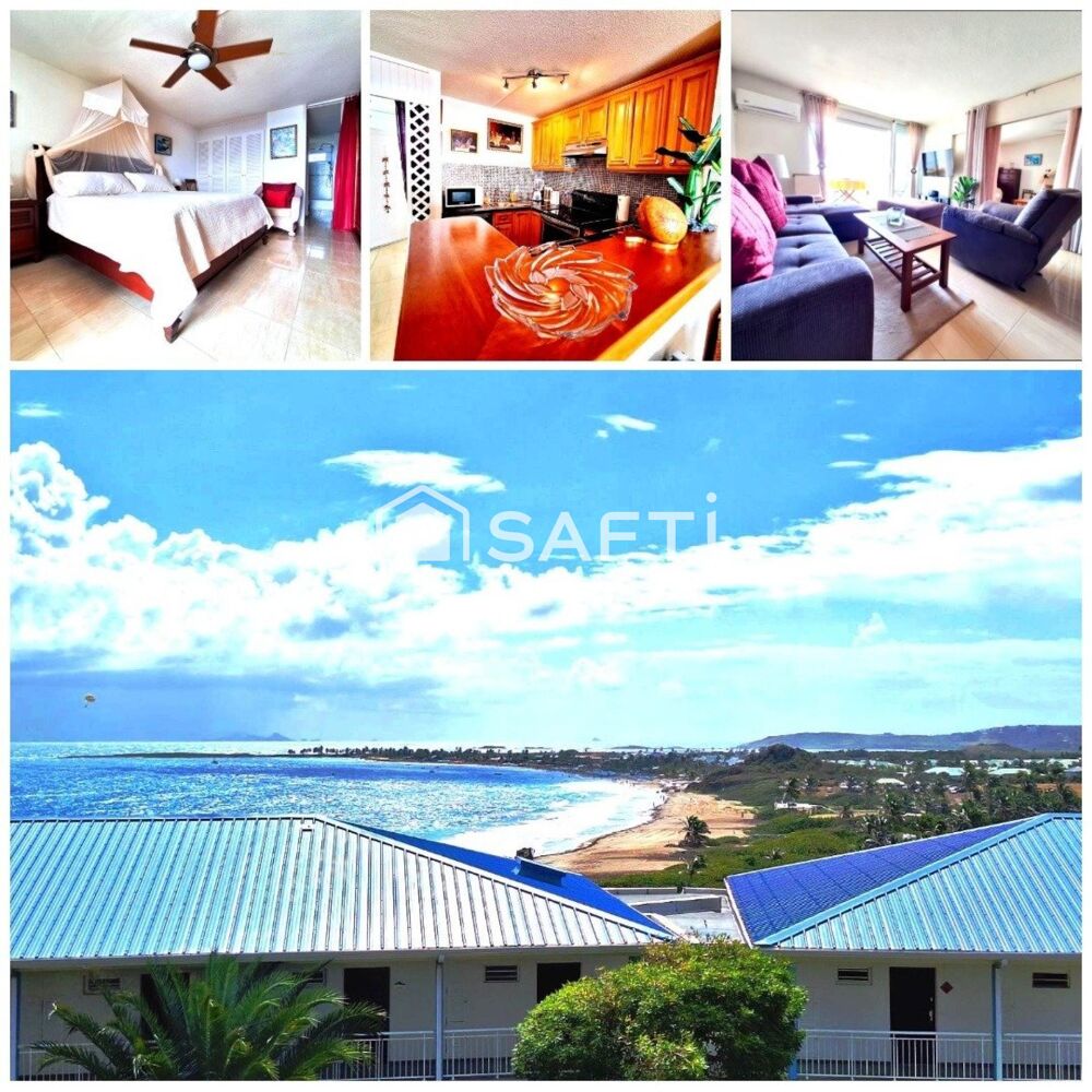 Vente Appartement Mont Vernon - Spacieux T2 avec grande terrasse vue mer Saint-martin