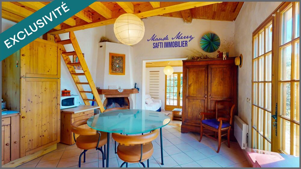 Vente Maison Position dominante - villa de 40 m2 habitable - garage et pièce indépendants d'une surface d'environ 20 m2 chacun - piscine - te La roquebrussanne