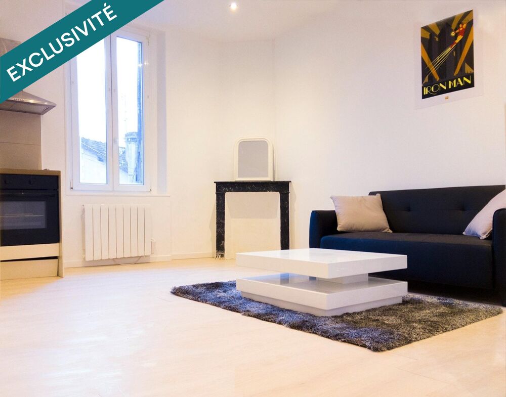 T2 avec terrasse et cave, proche gare, petite copropriété