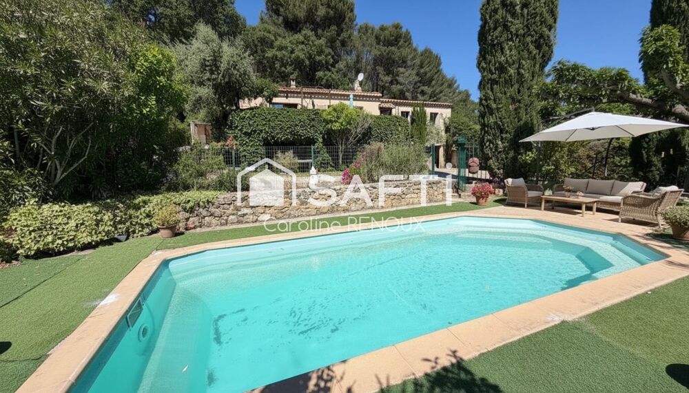 Maison plain-pied 115 m² avec piscine, garage, cave et abri voiture