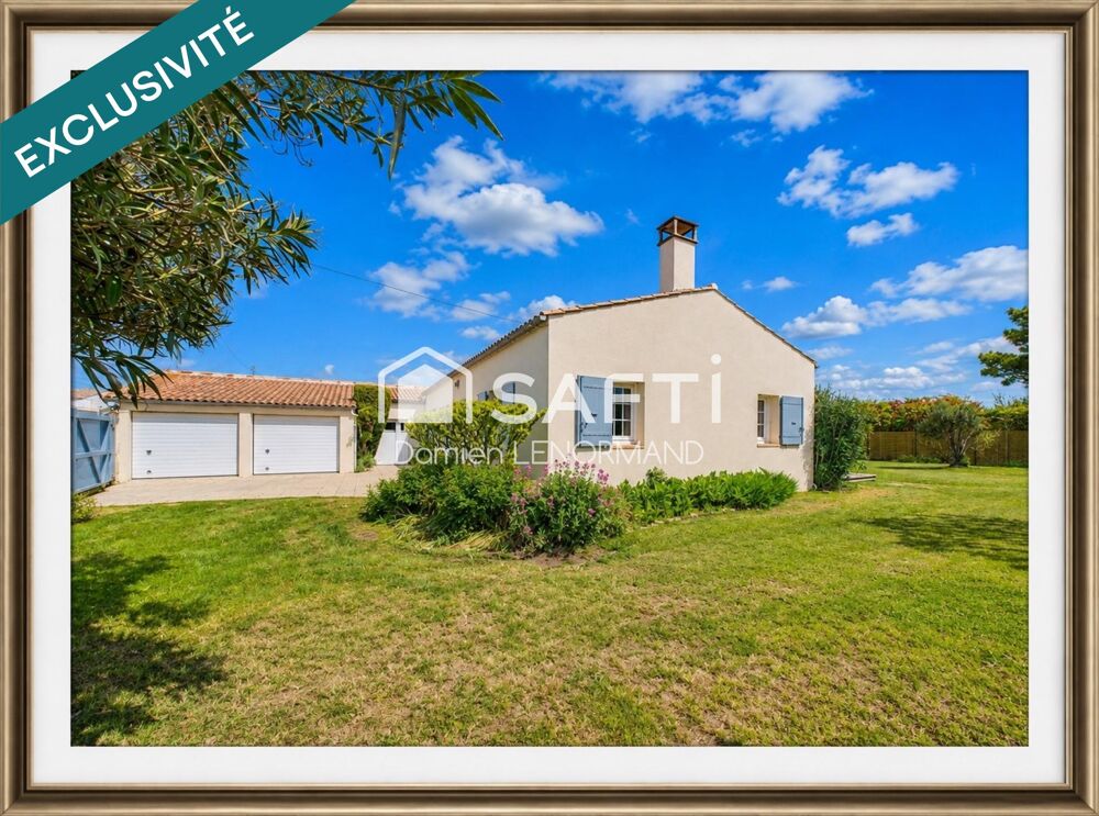 Vente Maison Maison à L'Îleau proche océan piscine pool house Saint-pierre-d'oleron