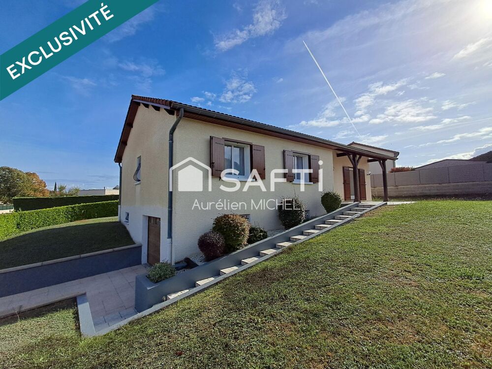 Vente Maison Maison familiale avec 4 chambres sur sous sol complet Meximieux