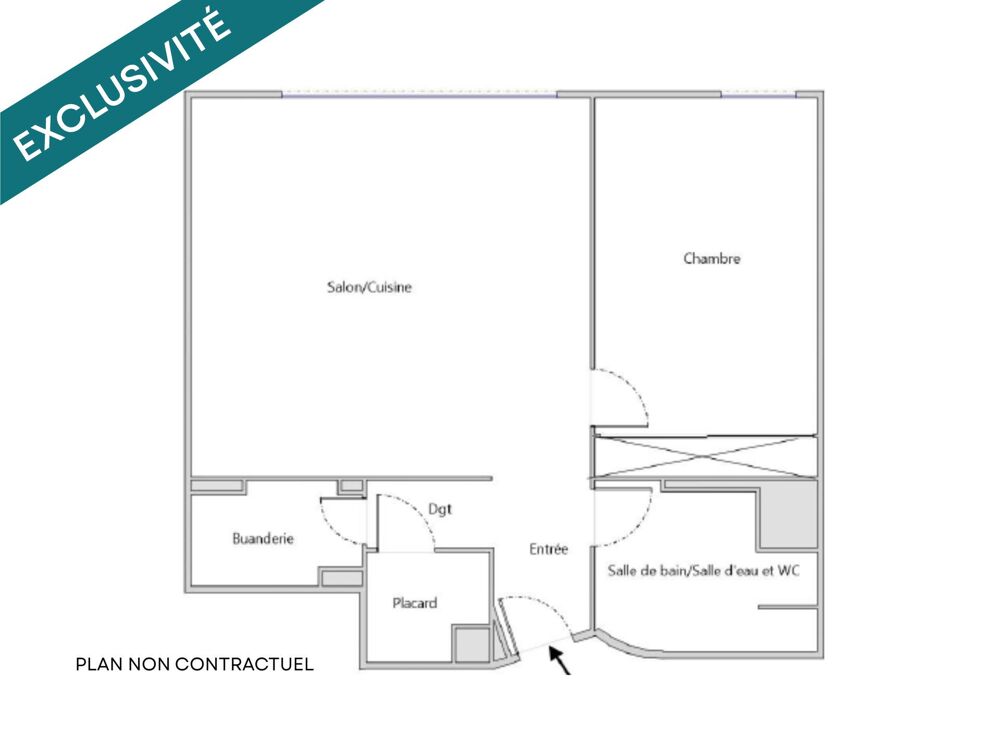 Vente Appartement 30e étage - Vue Paris & Invalides Paris 15