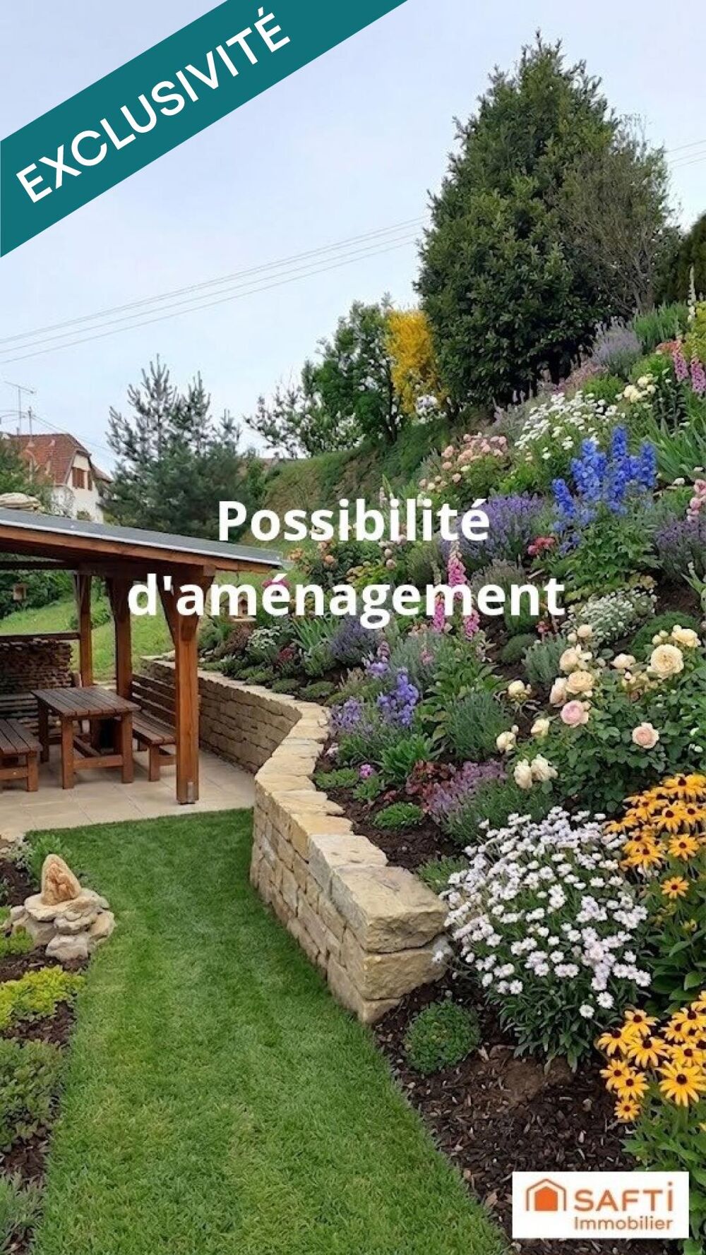 Habitation principale + revenu locatif immédiat