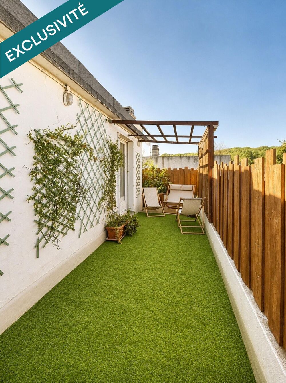 Vente Appartement ROOFTOP EXCEPTIONNEL – DERNIER ÉTAGE – TRAVERSANT Romainville