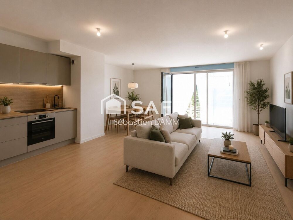 KEMBS  Appartement 3 pièces neuf avec balcon, garage et parking